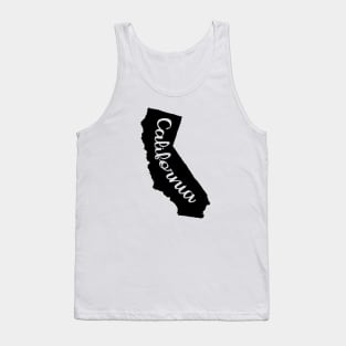 California State Map Tank Top